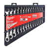 Milwaukee MAX BITE™ Ratcheting Metric Combination Spanner Set - 4932464994