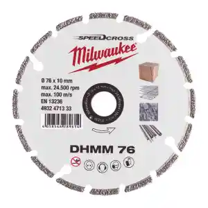 Milwaukee SpeedCross Diamond Multi Material Blade DHMM 76mm (1 pc) - 4932471333