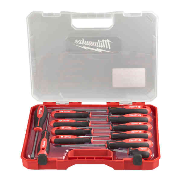 Milwaukee Tri-lobe Screwdriver Set (12 pc) - 4932472003