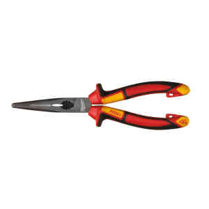 Milwaukee VDE 45 deg. Long Round Nose Plier 205mm - 4932464565