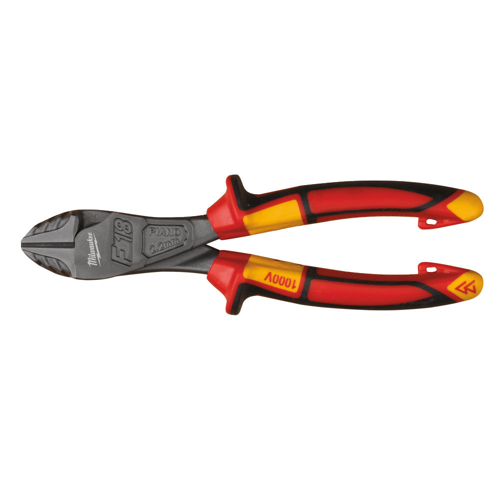 Milwaukee VDE Heavy-Duty Diagonal Cutting Plier 180mm 4932464569