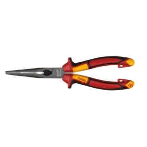 Milwaukee VDE Long Round Nose Plier 205mm - 4932464564