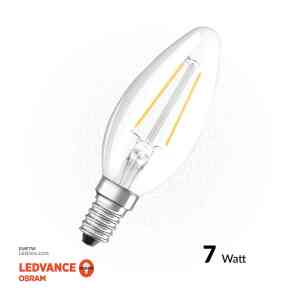 Osram Lamb 7W, E27, Flemental 2700K, CLEAR