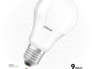 Osram Lamb FIGHTER SERIES 9W, E27, CLAS A LED GLS, 3000K, NON- DIMMABLE