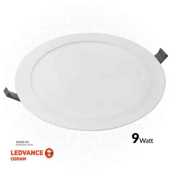OSRAM LED SLIM PANEL DOWN LIGHT ROUND 4" 9W Half white 4000K