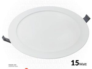 OSRAM LED SLIM PANEL DOWN LIGHT ROUND 6" 15W 4000K LPF 1430LM IP20 20X1 30000 HRS