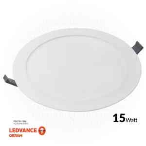 OSRAM LED SLIM PANEL DOWN LIGHT ROUND 6" 15W 4000K LPF 1430LM IP20 20X1 30000 HRS