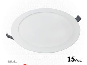 OSRAM LED SLIM PANEL DOWN LIGHT ROUND 6" 15W 6500K LPF 1430LM IP20 20X1 30000 HRS