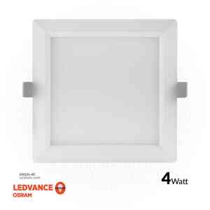 OSRAM LED SLIM PANEL DOWN LIGHT SQUARE 3" 4W Daylight 6500K