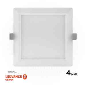 OSRAM LED SLIM PANEL DOWN LIGHT SQUARE 3" 4W Half white 4000K
