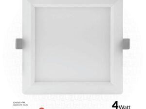 OSRAM LED SLIM PANEL DOWN LIGHT SQUARE 3" 4W Warm white 3000K