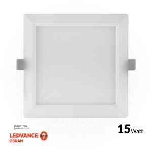 OSRAM LED SLIM PANEL DOWN LIGHT SQUARE 6" 15W Half white 4000K