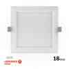 OSRAM LED SLIM PANEL DOWN LIGHT SQUARE 8" 18W Warm white 3000K