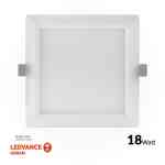 OSRAM LED SLIM PANEL DOWN LIGHT SQUARE 8" 18W Warm white 3000K