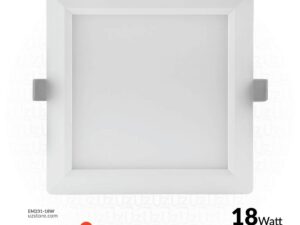 OSRAM LED SLIM PANEL DOWN LIGHT SQUARE 8" 18W Warm white 3000K