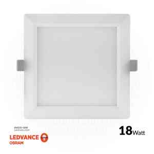 OSRAM LED SLIM PANEL DOWN LIGHT SQUARE 8" 18W Warm white 3000K