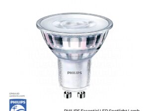PHILIPS Essential LED Spot Light Lamp Bulb GU10 36D 4.6W , 6500K Cool DayLight 929001218308