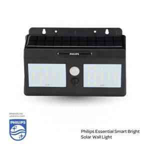 PHILIPS Essential Smart Bright Solar Wall Light BWS010 LED300/765, 6500K Cool Day Light