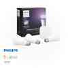 PHILIPS Hue Uae White & Color Ambiance LED Smart Bulb Starter Kit (3 Bulbs & Bridge ) , 929002216817