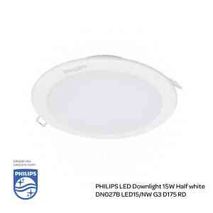 PHILIPS LED Down Light DN027B LED15/NW G3 D175 RD 15W , 4000K Cool White/ Natural White 929002674038