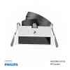 Philips LED Downlight Frame White RS378Z M43 D65 S-R AJ BK Square 824110127202