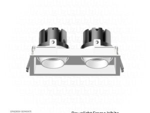 Philips LED Downlight Frame White RS378Z M55 D140x75 S-2R AJ D BK Square 824110127282