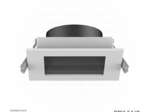 Philips LED Downlight Frame White RS378Z M55 D78 S-S AJ D BK Square 824110127272
