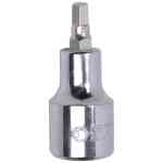 Sata 1/2" 50L Drive Hex Bit Socket, 5mm - 24202