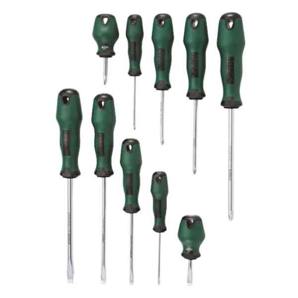 Sata 10 Pc. Cushion Grip Screwdriver Set - 09303ME