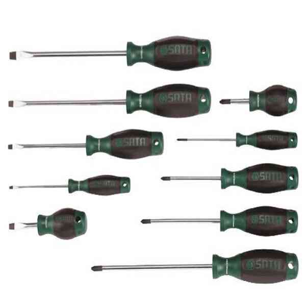 Sata 10 PC. Screwdriver Set - 09306ME