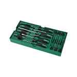 Sata 13 PC. Screwdriver Tray Set - 09913