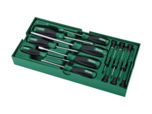 Sata 13 PC. Screwdriver Tray Set - 09913