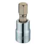 Sata 3/8" Drive Hex Bit Socket, 10mm - 22207