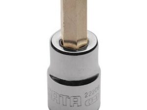 Sata 3/8" Drive Hex Bit Socket, 8mm - 22206