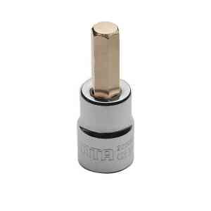Sata 3/8" Drive Hex Bit Socket, 8mm - 22206