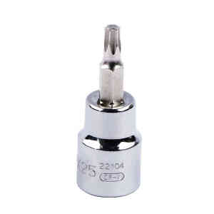 Sata 3/8” Drive Torx Bit Sockets, T25 - 22104