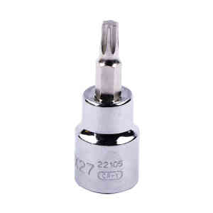 Sata 3/8” Drive Torx Bit Sockets, T27 - 22105