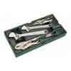 Sata 5 PC. Adjustable Wrench and Pliers Tray Set - 09909
