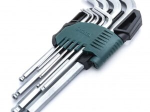 Sata 9 PC. Metric Long Arm Ball Point Hex Key Set - 09105A