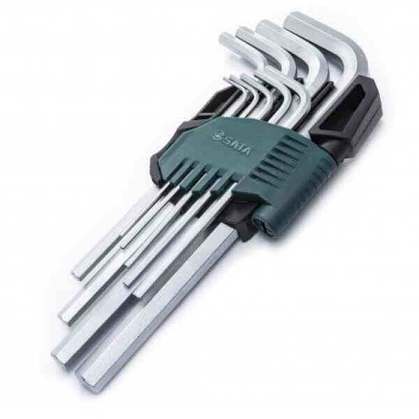 Sata 9 PC. Metric Long Arm Hex Key Set - 09107A