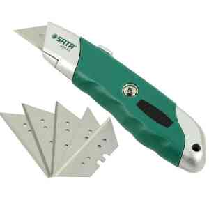 Sata Retractable Utility Knife, 19mm - 93443